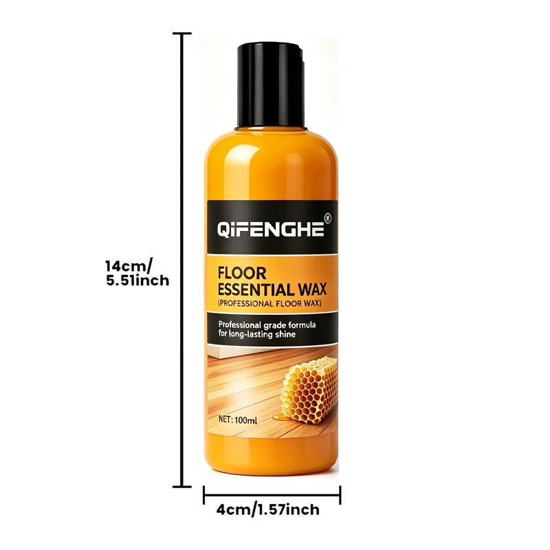Essential Wax für Fußböden, professionelle Politur für Hartholzböden, langanhaltender Glanz, regeneriert und schützt die Oberfläche von Holzlaminatböden. – Detail 6