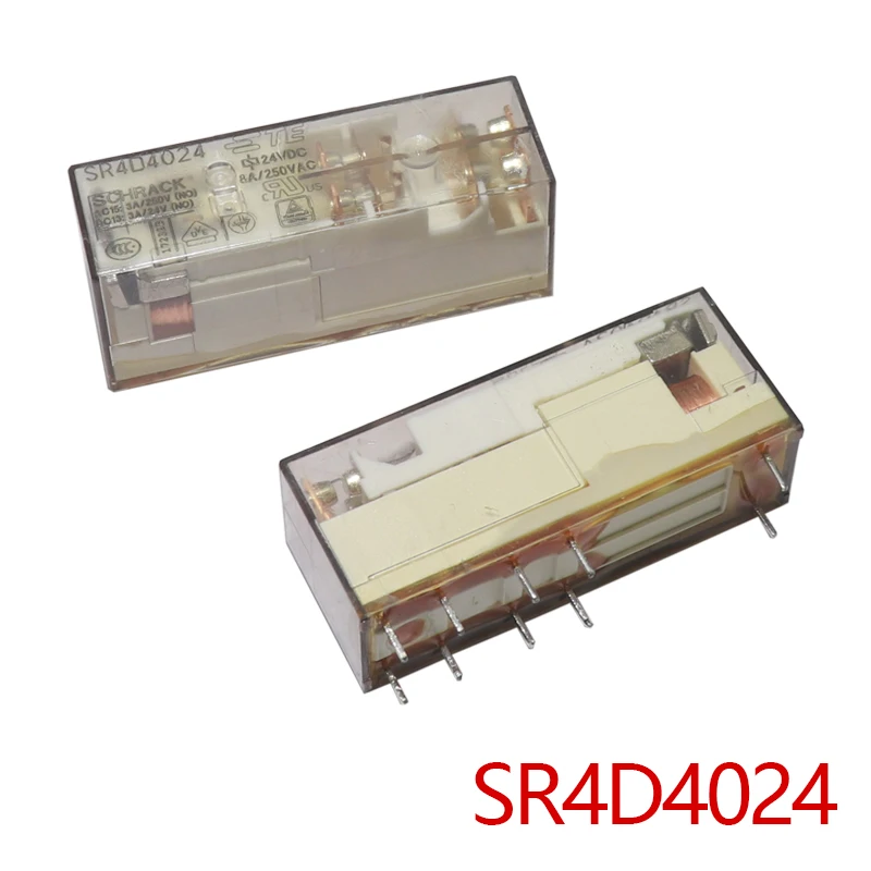 【1PCS】SR4M4024TE elevator specific safety relay with three open and one close 10 pin 8A