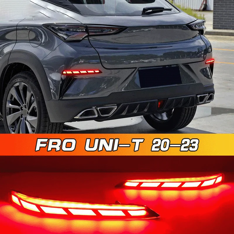 For CHANGAN UNIT UNI-T rear bumper foglight foglamp fog light fog lamp Brake lights Highlight warning light when braking