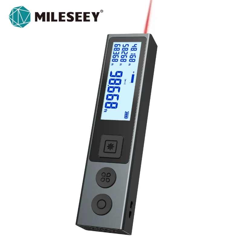 Mileseey 40m Misuratore di Distanza Laser Bluetooth Trenaa Meter Reader Strumenti di Misurazione Del Nastro