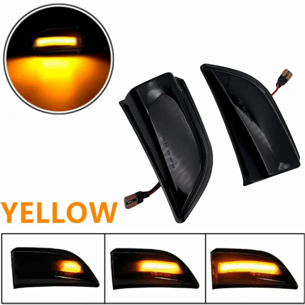 

Dynamic Scroll LED Turn Signal Light Rear Mirror Indicator Sequential Blinker Indicator For Volvo XC60 2008-2014 Car Accessories