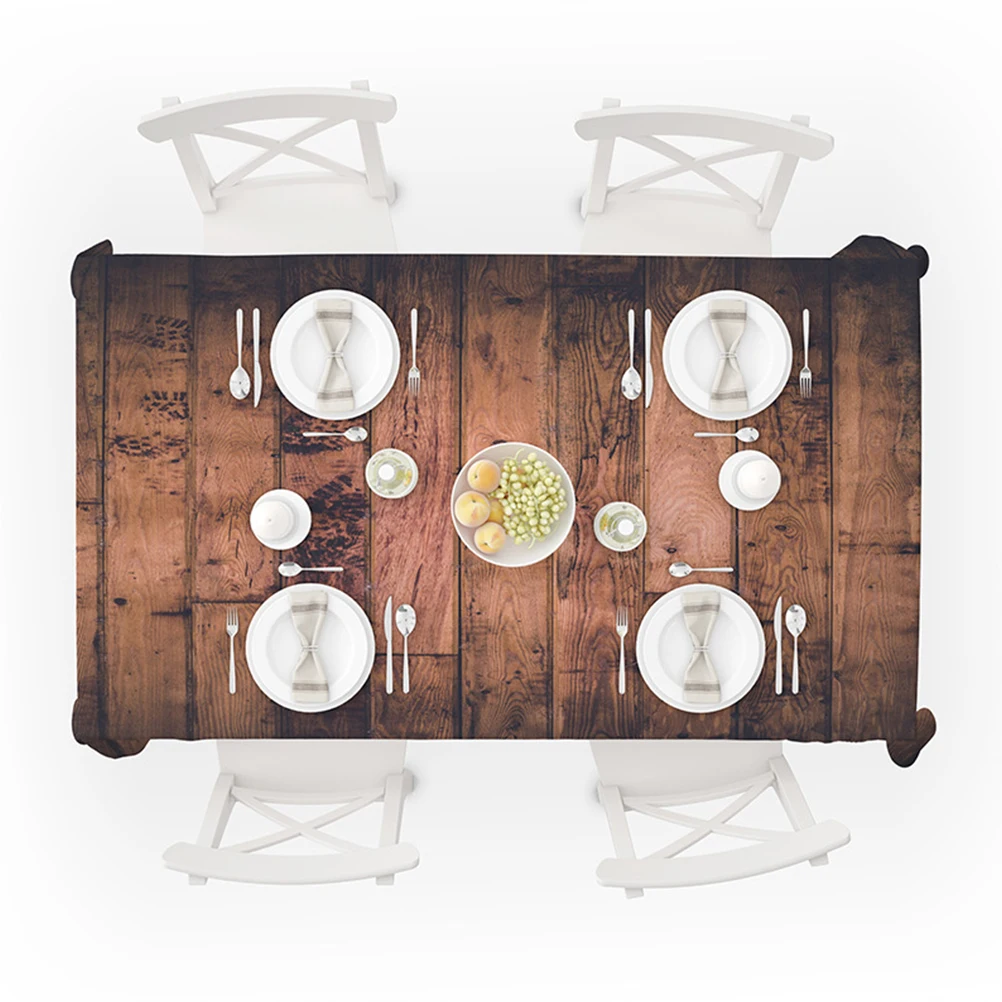 

Printed Tablecloth Square Dining Cloth Protects Stains Spills Party Tablecloth Party Table Covers Decor Geometric Home