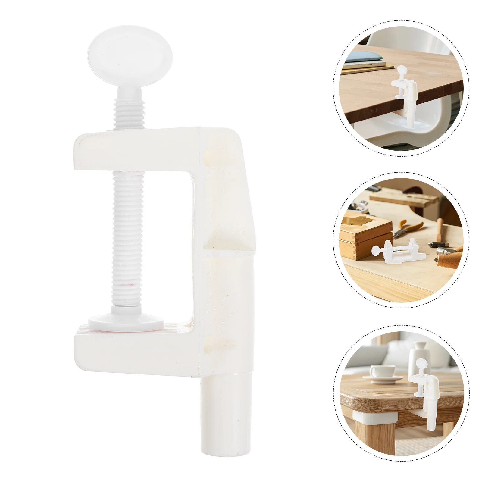 

2pcs Portable Support Stand Detachable Adjustable Base Table Mount Bracket For Desk Lamp Work Light Camera Live Streaming Heavy