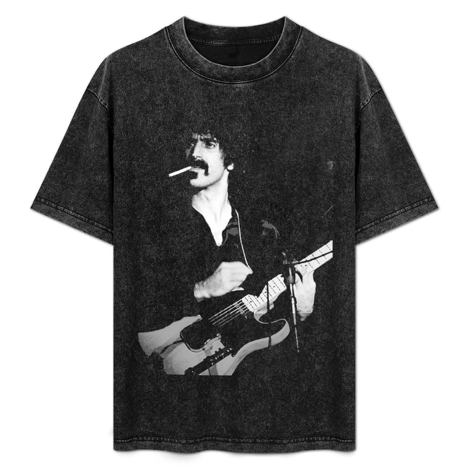 

Black and White Frank Zappas Classic Outlaws Music Est.1940 . T-Shirt blanks oversized graphic tee mens t shirts top quality