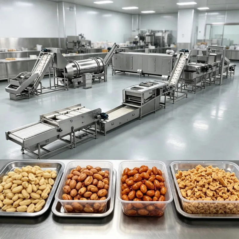 Drum Seasoning Mixer Machine  Groundnut Potato Chips Nuts Pot Chicken Beef Pet Food Flavoring Machine