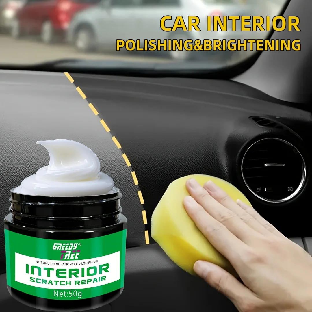 

Воск для обновления салона автомобиля — УФ-защита и восстановитель царапин для кожи/пластика/резины, нежирный лак