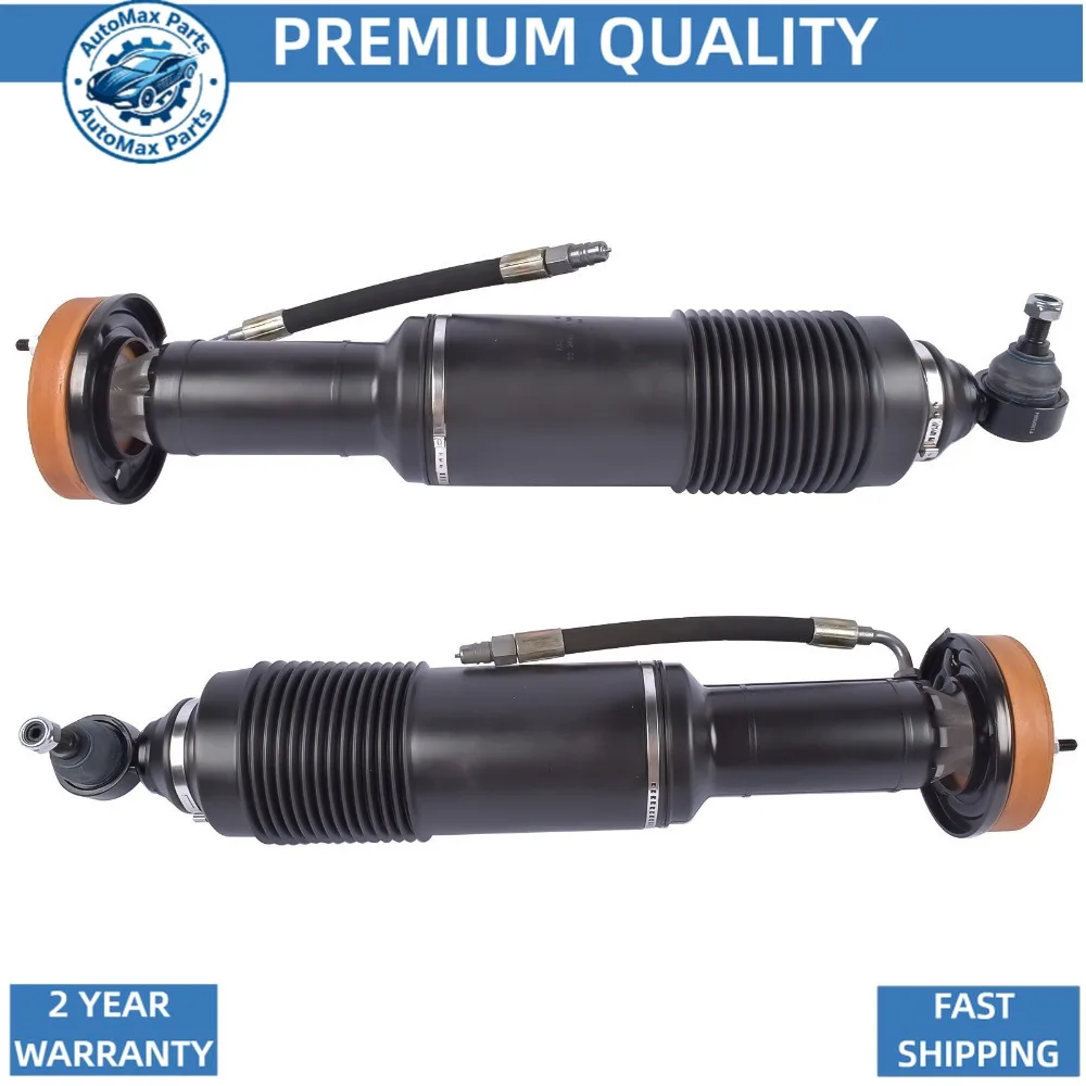 Pair Front Left Right Hydraulic Shock Struts For Mercedes R230 SL500 SL550 2001-2012 2303208513 2303200013 2303208613 2303207013
