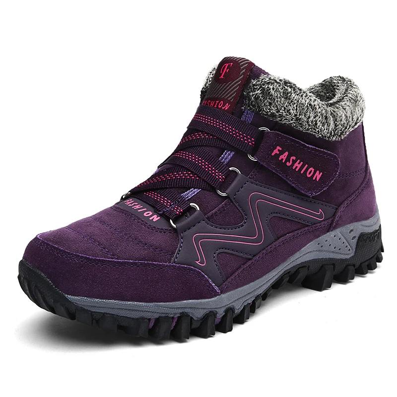 Winter Warme Stiefeletten Männer Frauen Outdoor Wandern Schuhe Berg Schneeschuhe Schnee Stiefel Trekking Plus Große Größe 49 50 51 52 53 54
