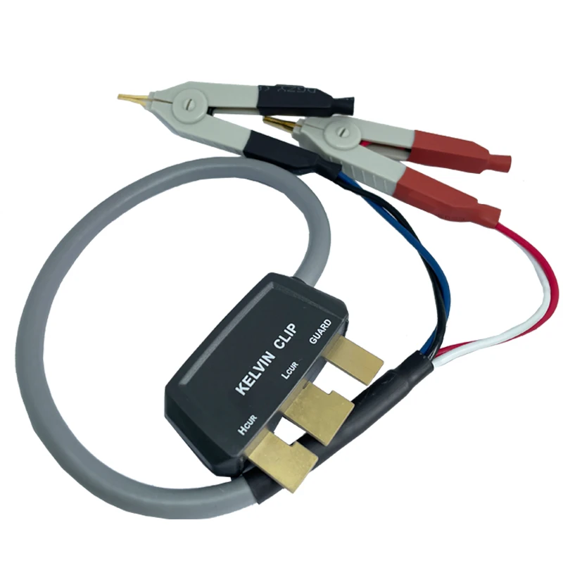 Lcr meter vier-terminal test clip smd patch element Fingerhut befestigung piezo elektrische keramik wafer befestigung lcr brücken test vorrichtung – Detail 10