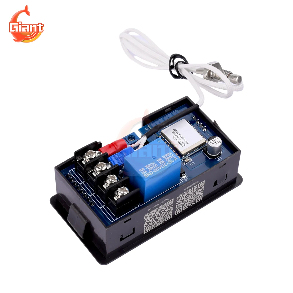 DC12 ~ 36V K termocoppia regolatore di temperatura WIFI telecomando digitale regolatore di temperatura raffreddamento termostato regolatore di riscaldamento