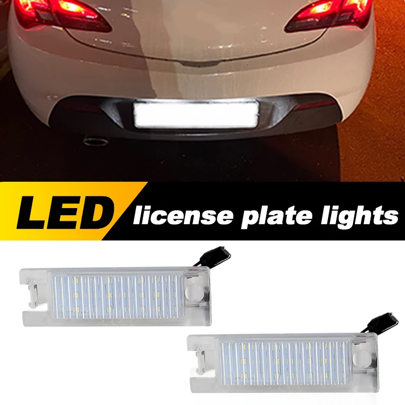 

LED License Plate Lights Lamp FOR Alfa Romeo 156 166 159 Sedan 147 Mito Hatchback GT Brera Coupe Spider 939 Convertible 46532400