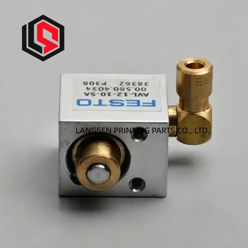 00.580.4034 AVL-12-10-SA Pneumatic Cylinder for SM74 PM74 Printing Machinery Parts