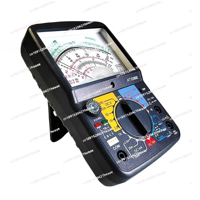 Suitable for AC DC 1000V 10A 20M Handheld Resistance Tester  Backlight T8260L High Precision Analog Multimeter Pointer Display
