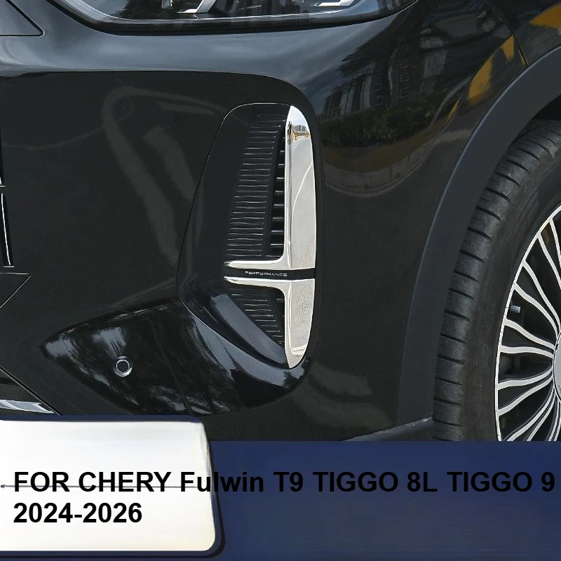 

Modified body decorative strip car exterior fog light strip FOR CHERY Fulwin T9 TIGGO 8L TIGGO 9 2024-2026