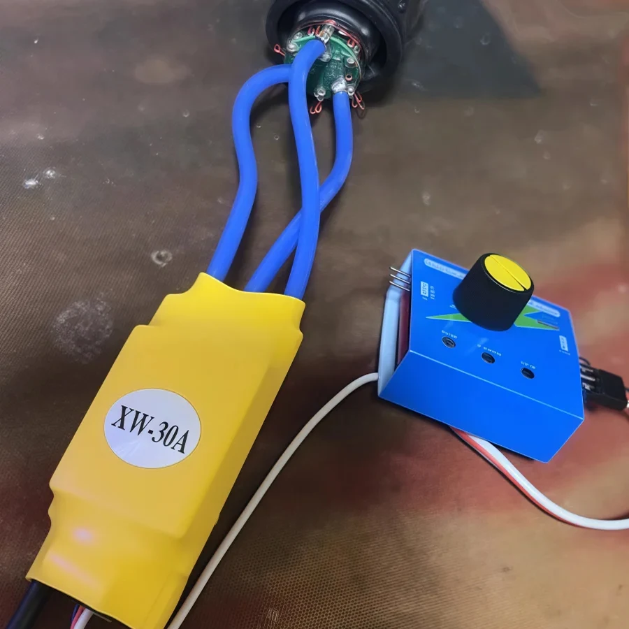 브러시리스 모터 속도 컨트롤러 RC 자동차 보트 드라이브 시스템 용 3상 PWM ESC 레귤레이터 DC 12V 30A 고전력