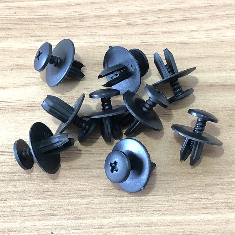 40Pcs 7mm Bonnet Bumper Lining Hood Sound Insulation Screw Trim Clips Rivet Plastic Auto Fastener For BMW X1 X3 X5 51481915964