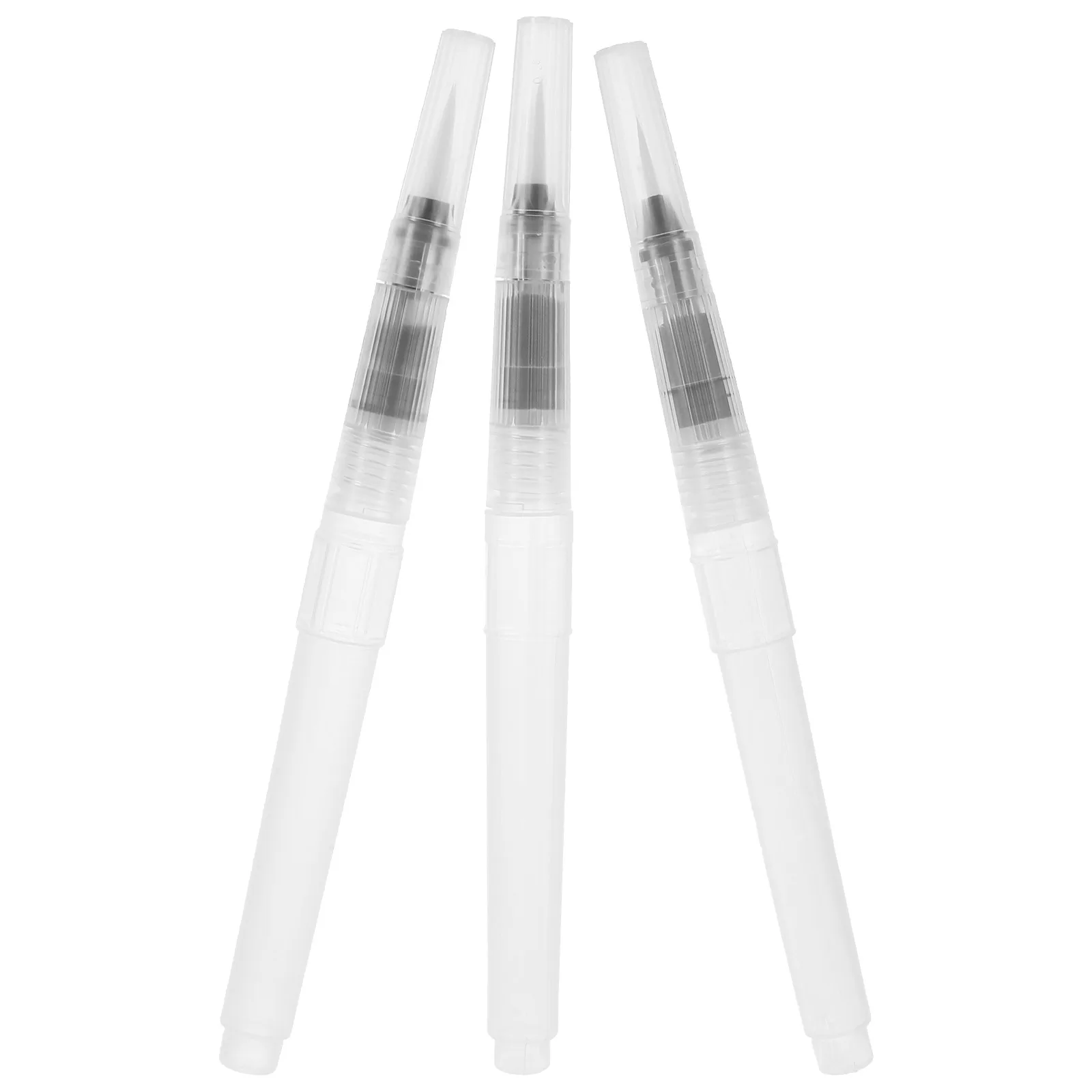 

Refillable Watercolor Brushes for Artists 3 Pack Reusable Painting Pens Water Color Drawing Brush Set Gouache Art Supplies