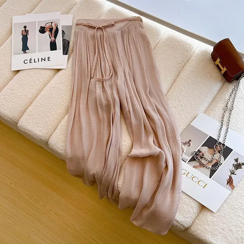 

Женские узкие и растягивающиеся широкие брюки с высокой талией XT1177