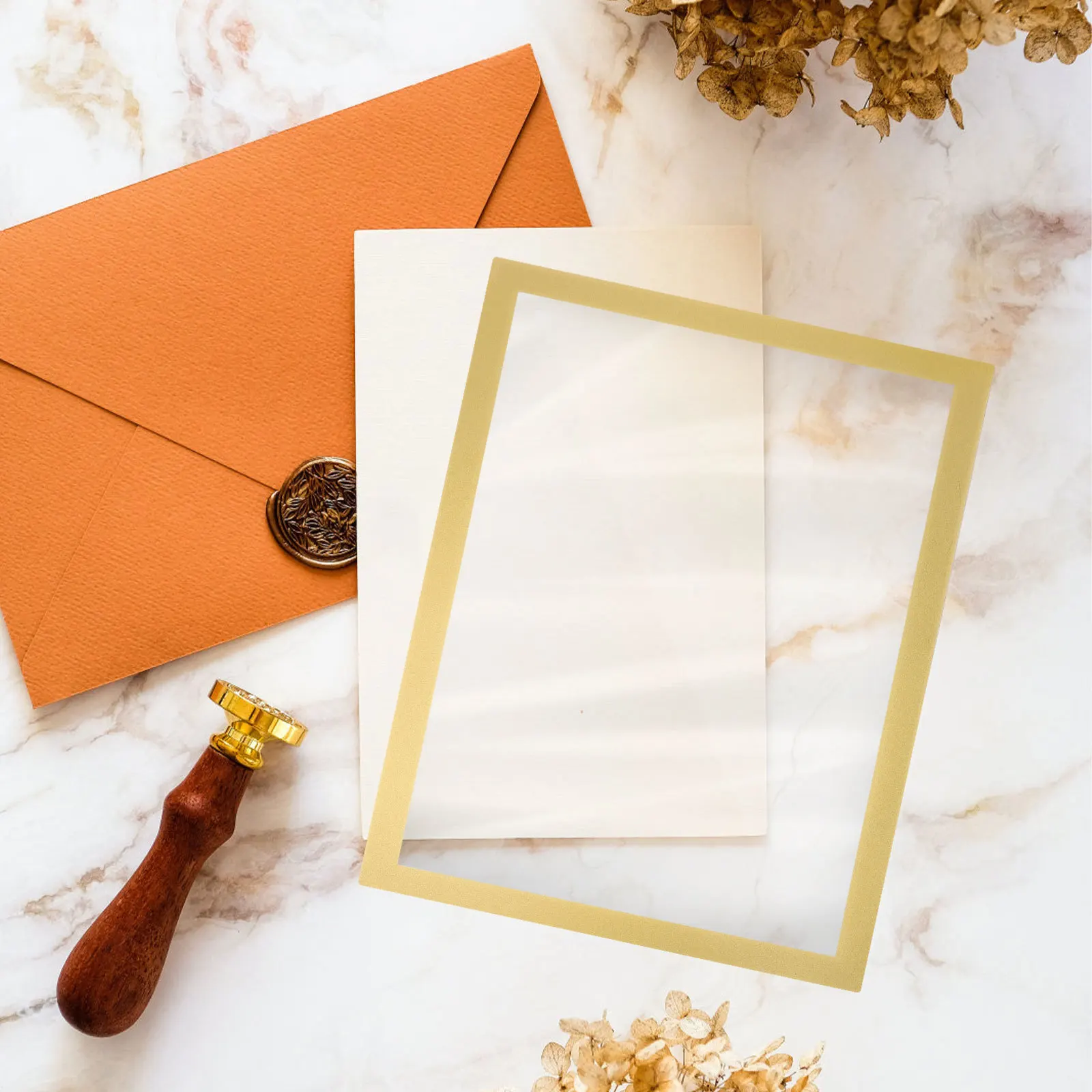 

Golden A3 Photo Frame Magnetic Display PVC Material Home Office Decor Certificate License Holder A3 Photo Frame