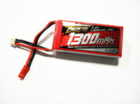 FMS Predator 2S 7.4V 1300mAh 20C JST Plug PRBAT003 for FMS 800mm Warbirds