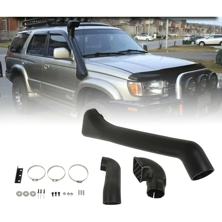 Snorkel intake kit replacement for  95-04 1st gen Tacoma 1996-2002 3rd generation 4Runner V6 3.4L engine with enhanced air filt