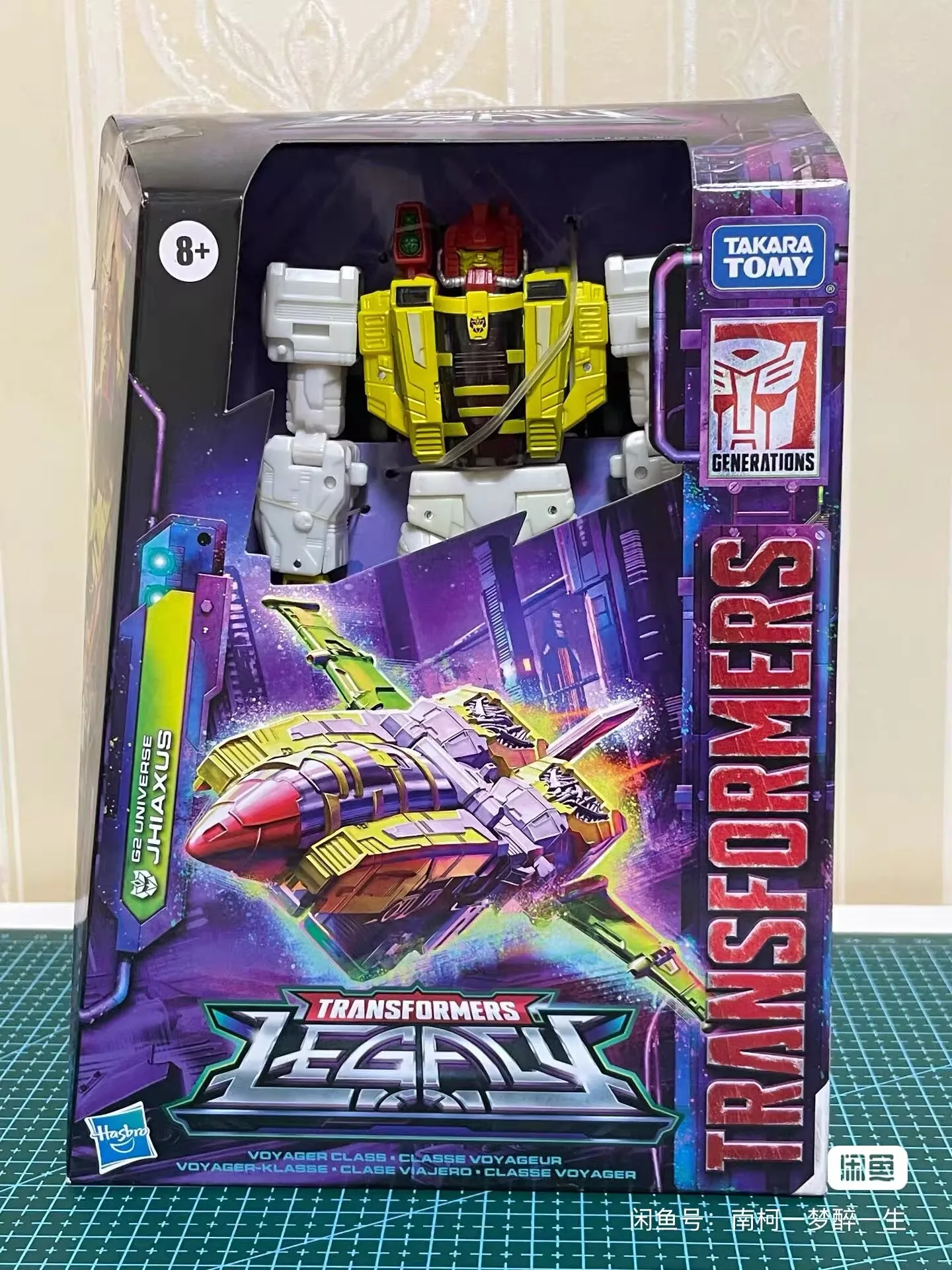 Takara Tomy Hasbro Original Transformers Legacy Jhiaxus figura de acción colección de robots Hobby juguetes figuras de fantasía