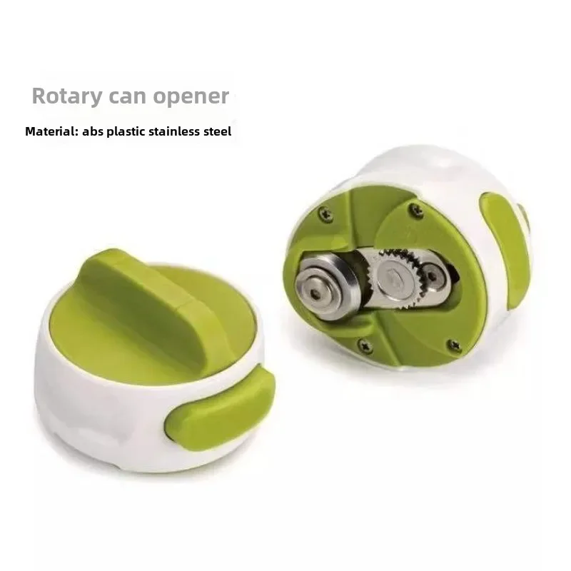 Rotary Can Opener for Kitchen Manual Jar Opener Bottle Twist Off Tool Non-Slip Labor Saving Household Gadget Easy Clean view 4