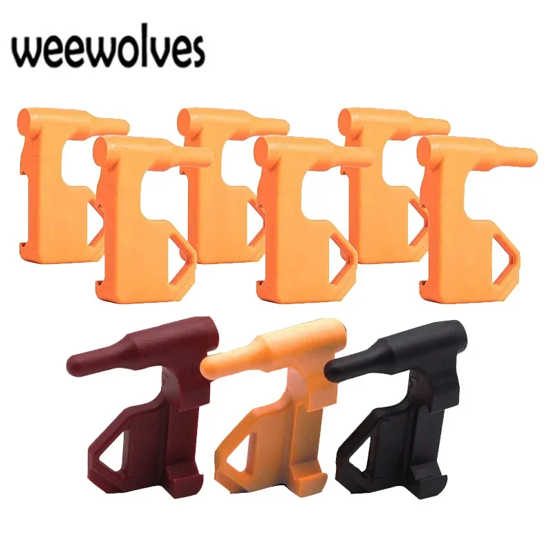 

WEEWOLVES Tactical 6PCS Safety Flag Includes Built-in Flat Tool and Sliding Picatinny Rail Adapter Hunting Accessories