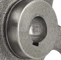 Suitable for Thickened V-belt Pulley Hollow Diameter 140-200mm Single Groove A-belt Pulley Cast Iron Wheel Tool Accessories