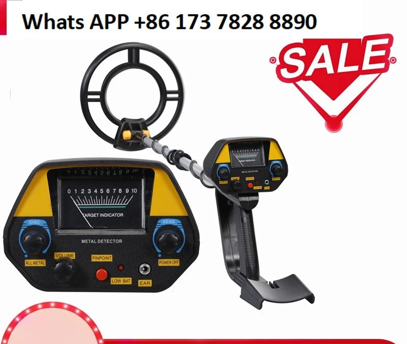 

MD940 with 10-inch large detection disc metal detector, high sensitivity treasure underground metal detector