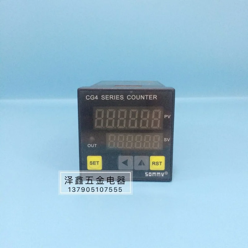 Zhongda Songmei SOMMY Intelligent Counter CG4-RB60 CG7-RB60 CG8-RB60 6-bit Counter