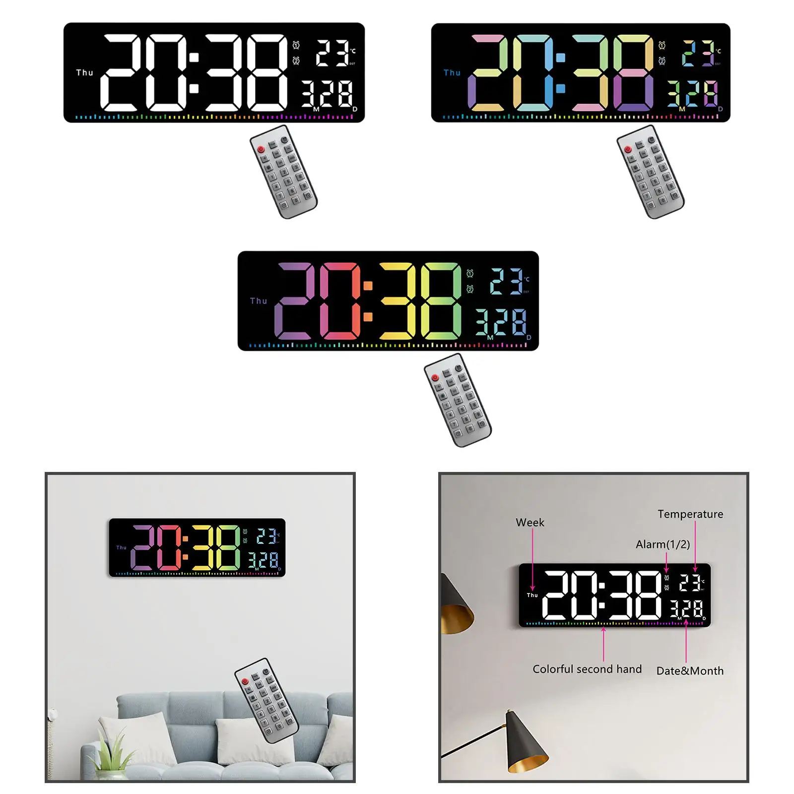 Digital Wall Clock … - image