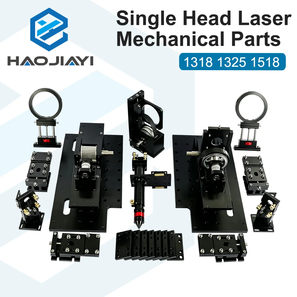 CO2 Laser Engraving Cutting Machine Single Head Mechanical Parts for Large Format 1318 1325 1518 1525 1820 1825 2030