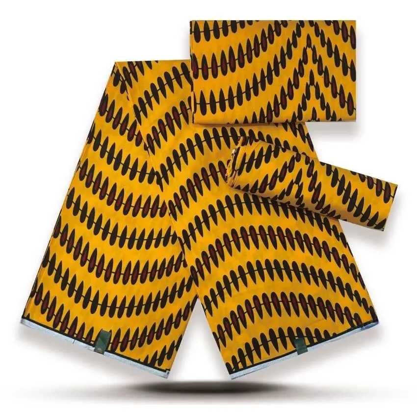 

Хлопковая ткань с восковым покрытием Holland Pure Cotton Wax Fabric Ankara Pagne, традиционный африканский текстиль, прочная хлопковая ткань с восковым покрытием для одежды и рукоделия.