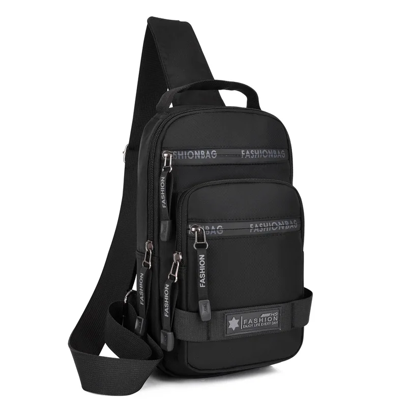 Large Capacity Lightweight Nylon Crossbody Bag for Men