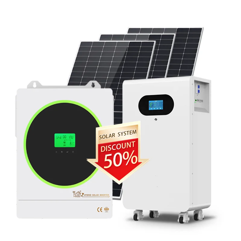 6.2KW Hybrid Solar Energy System 6200W Single Phase 230V Complete Home Kit LiFePO4 Battery Energy Storage Mono Solar Panel