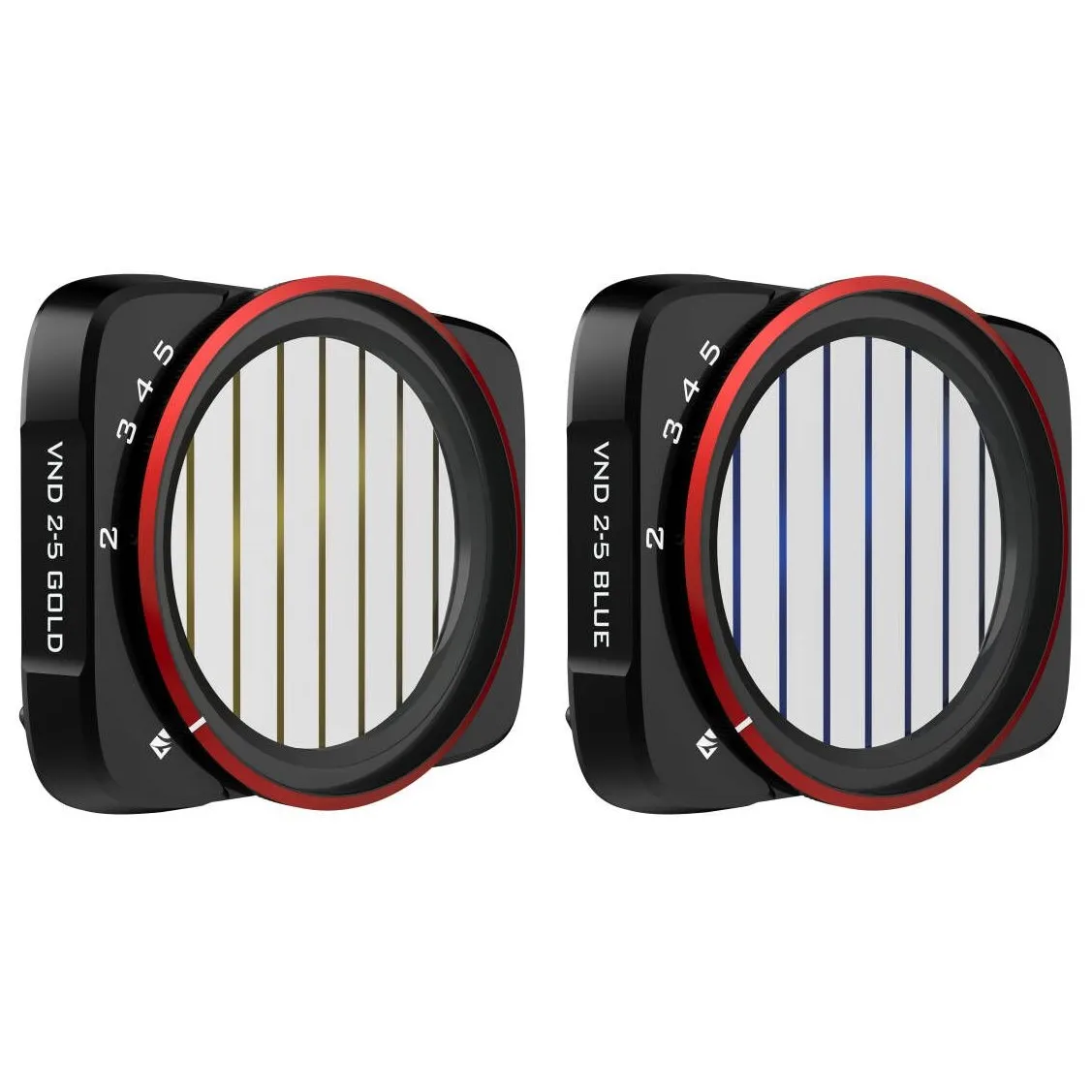 Freewell Blue & Gold Streak Anamorphic Effect Filter Kit Compatible with DJI Air 2S Camera Photography Accessories