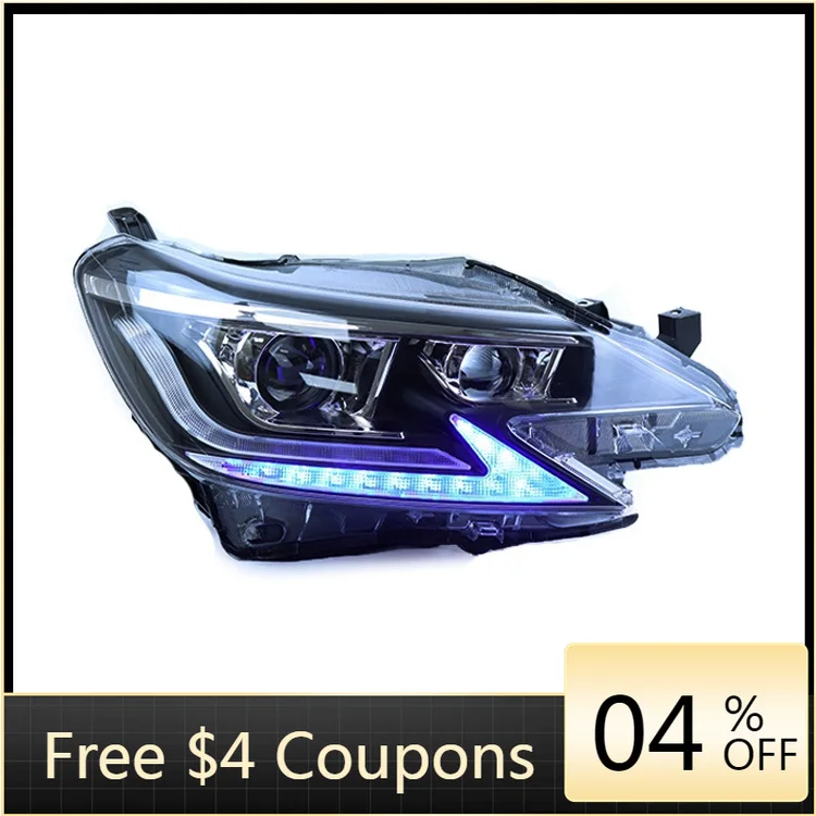 

High quality hot sellingFront Bumper Headlamp Auto Light System Turning With Sequential Front Lamp LED Headlights for ToyotaS M