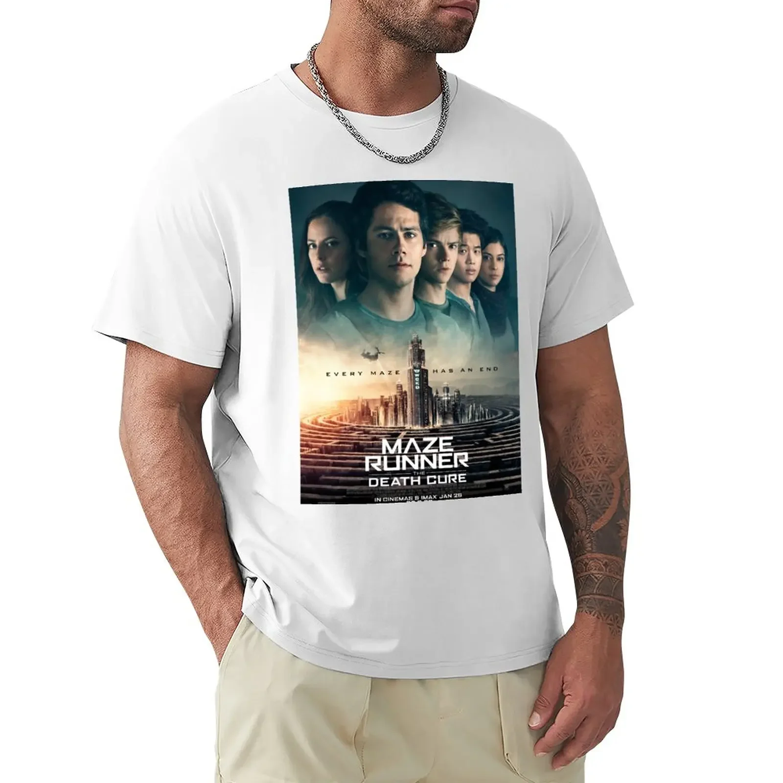 Maze Runner: The Death Cure camiseta, ropa de verano, ropa estética, ropa para hombre