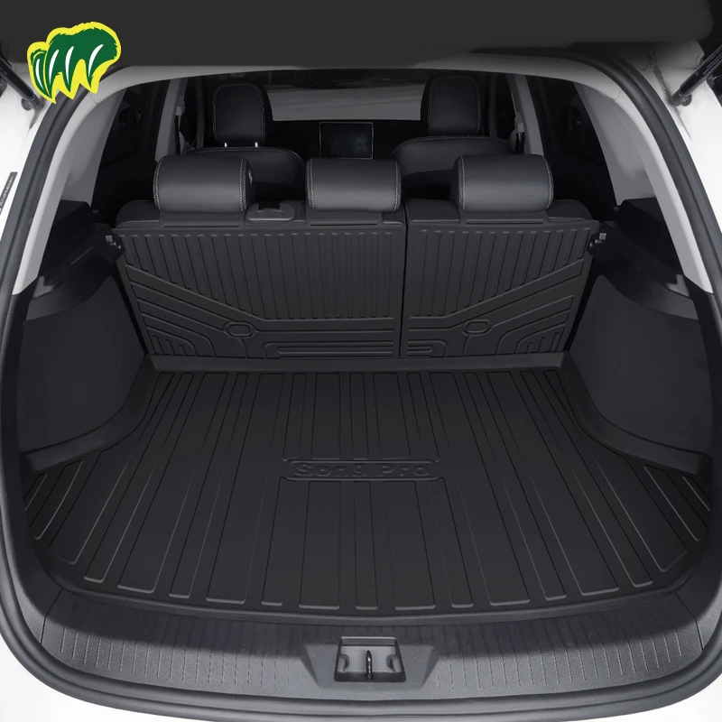 For BYD song PRO DMI 22 2019-2023 TPE Custom Fit Car Trunk Mat All Season Black Cargo Mat 3D Shaped Laser Measured Trunk Liners