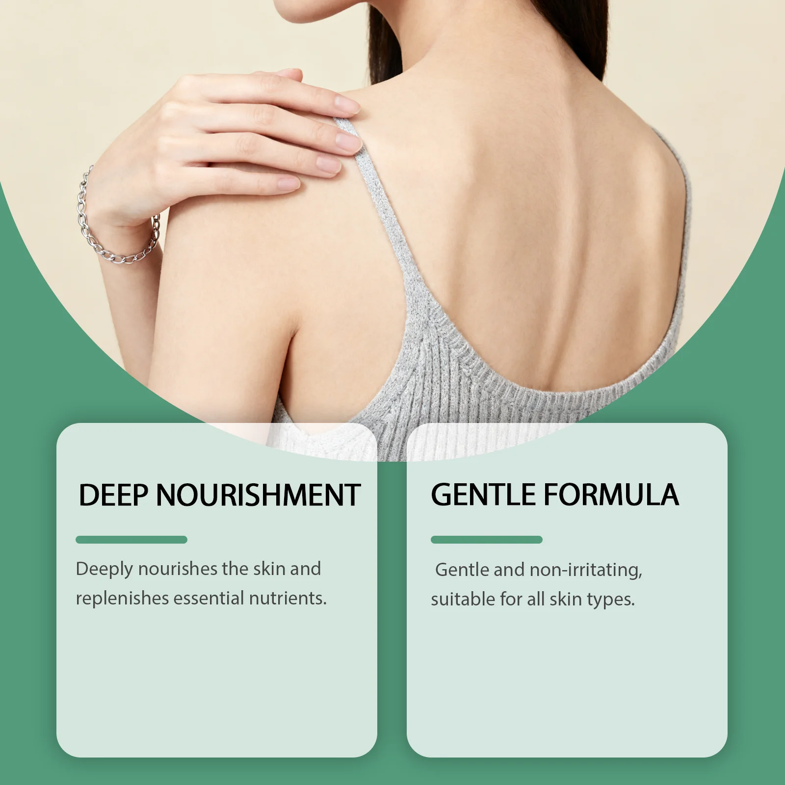 AMZ Gentle Moisturizing Body Cream Nourishing Skin Care for Soft Smooth Hydrated Dry Skin Daily Use