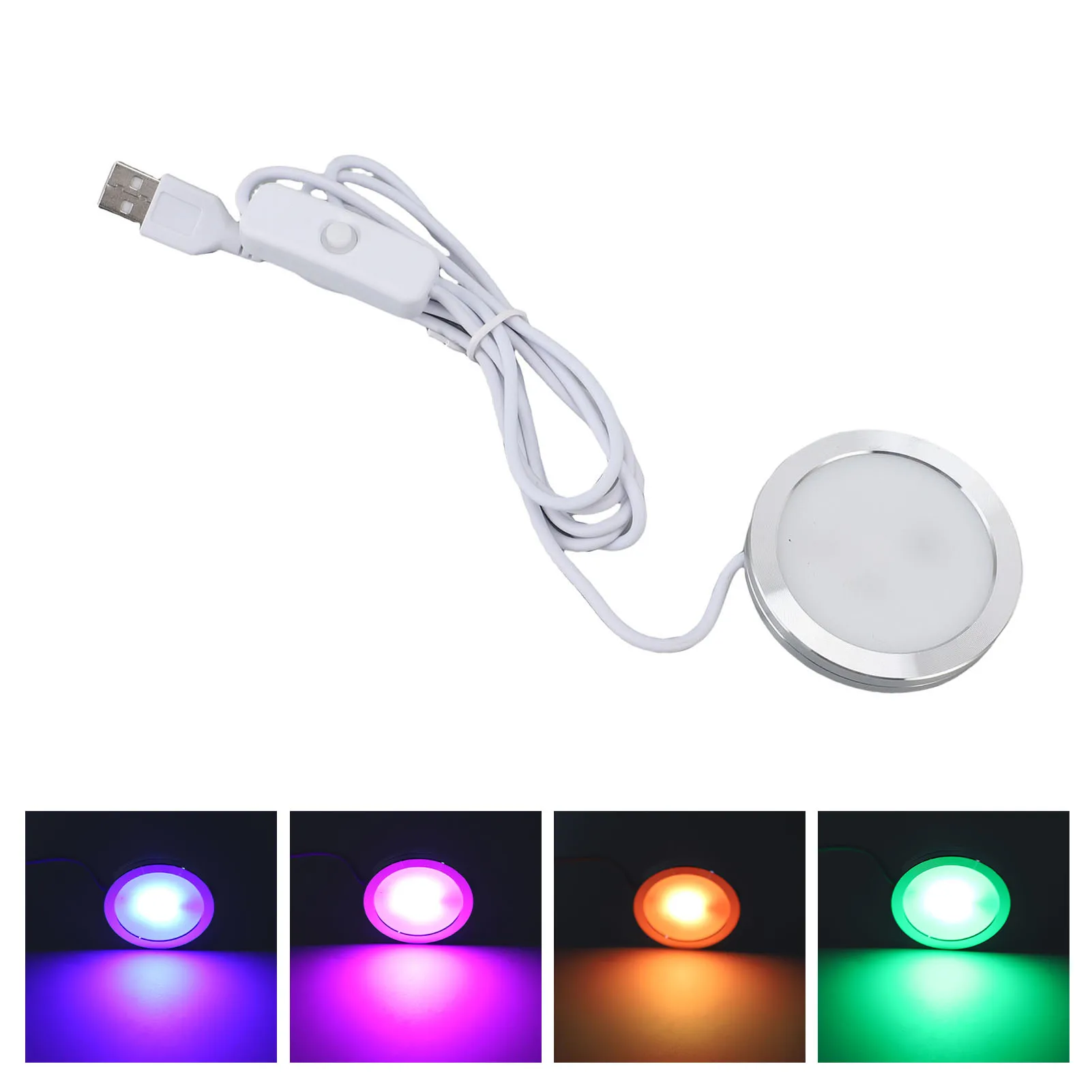3D Printer LED Lamp Kit Multicolor RGB Night Light MH001 for Bambu Lab 3D Printer Replacement Parts Accessories