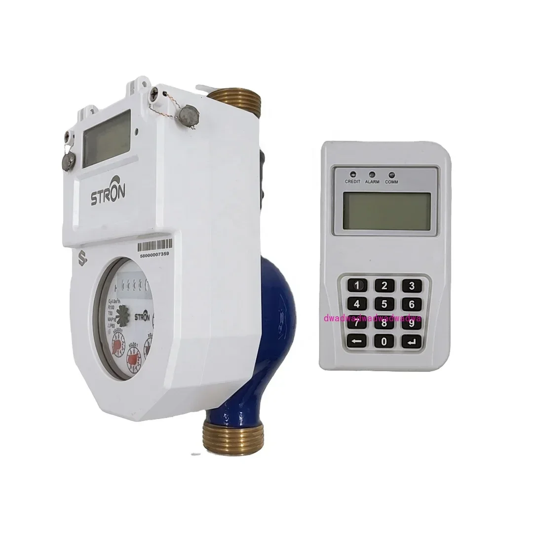 STW36-B STS Split Keypad automatically valve controlling prepaid water meter R160