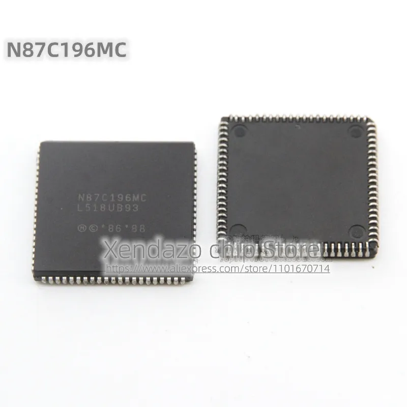 1pcs/lot N87C196MC N87C196 87C196 PLCC-84 package Microcontroller chip