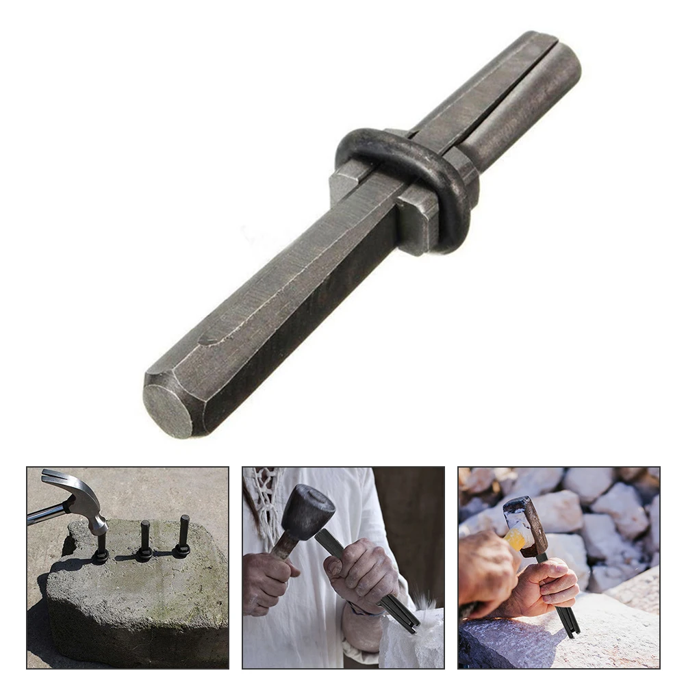 

High Strength Alloy Steel Stone Splitter H Tool for Heavy Duty Rocks Chopping Durable Splitting Wedge Concrete Tools