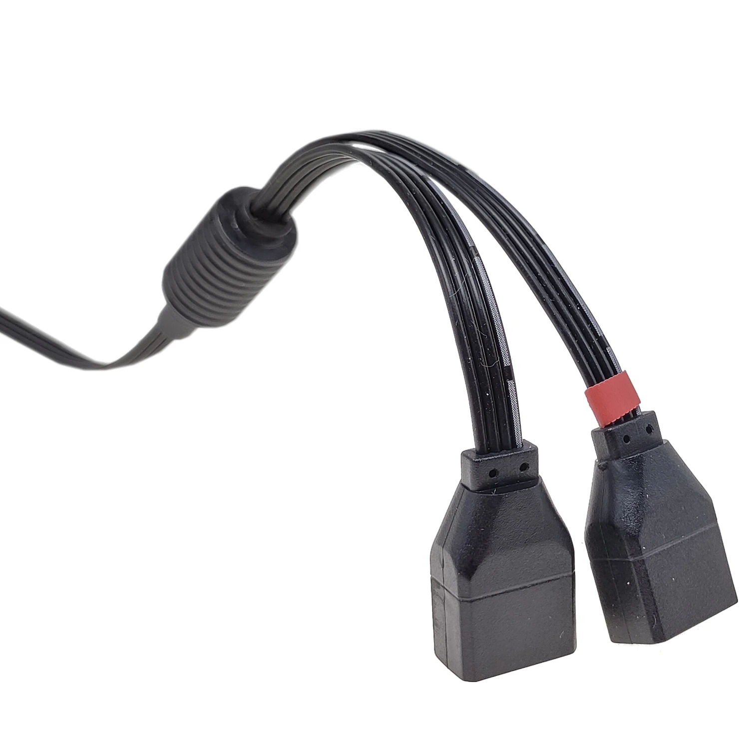 60CM 40CM USB 2.0 to 1 male 2 female dual USB data hub, power adapter and distributor, USB charging power cord, extension cable