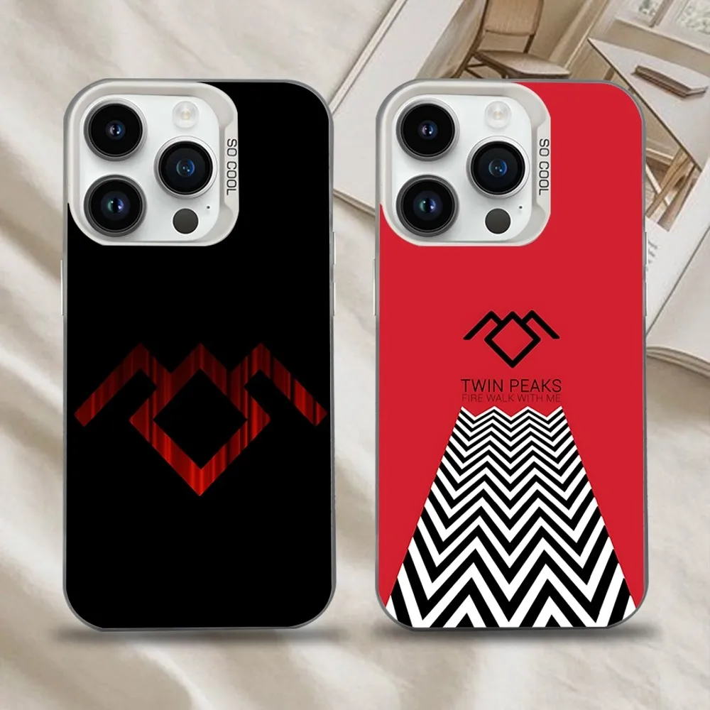 

Twin Peaks Fire Walk With Me Phone Case For iPhone 16,15,14,13,12,11,Mini,Pro,SE,MAX White Matte Shockproof Cover