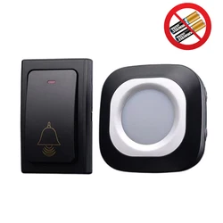 Self-powered Outdoor Wireless Doorbell Push Button No Batery Required 36 Songs Ring Door Bell House Chimes Receiver