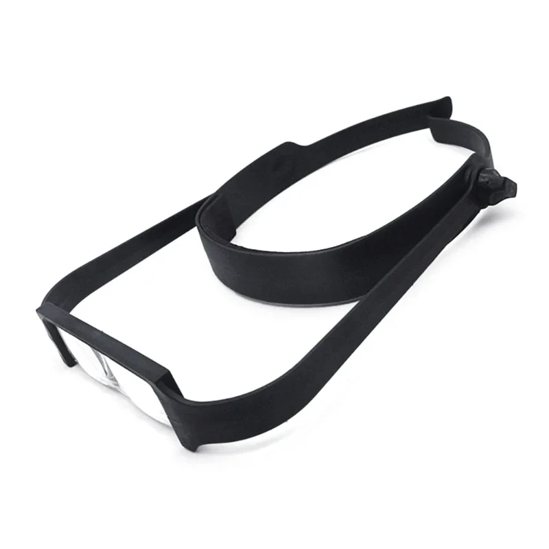 Headband Glass with Interchangeable Lenses  Sewing Crafts 1.6X 2X 2.5X 3.5X  Mounted Magnifier Lens