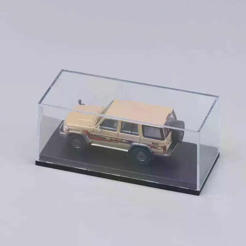 1/64 Diecast Model Car Acrylic Display Case 1/5Pcs Dust Proof Transparent Cover Storage Organizer For MiniGT Collection